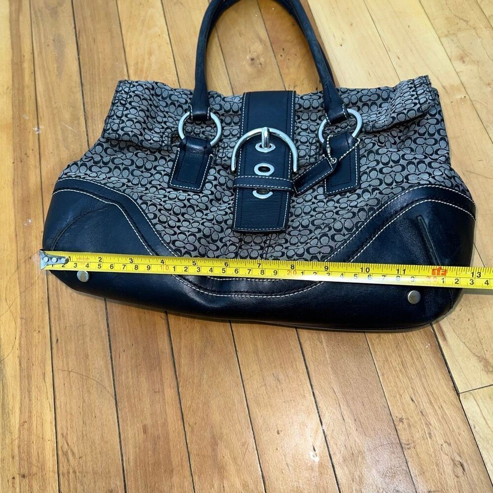 Coach Vintage Y2K Soho Signature Jacquard C Canvas Satchel Hobo Bag K0785-F10929 - Picture 5 of 15